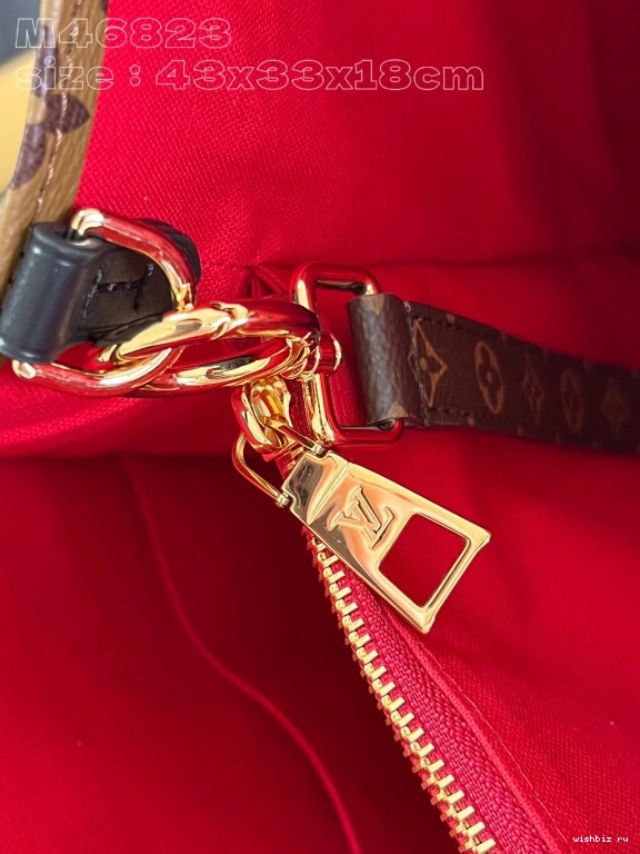 WIS ONTHEGO TOTE Voyage BAG-43*33*18.5cm VUITTON LOUIS 0214